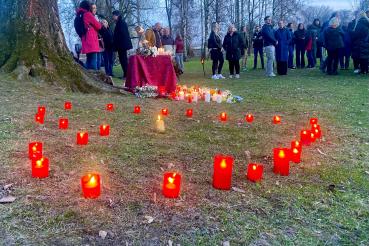 Setkání a vzpomínání na manželku Lindu.