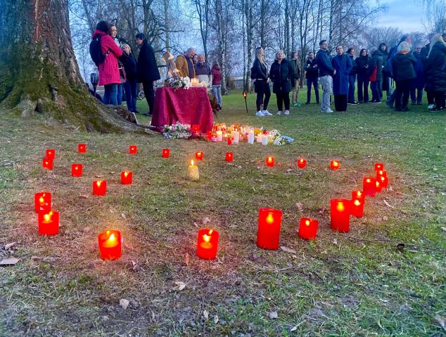 Setkání a vzpomínání na manželku Lindu.